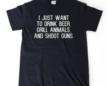 Guns and meat tshirt