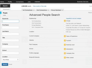 LinkedIn Advanced People Search