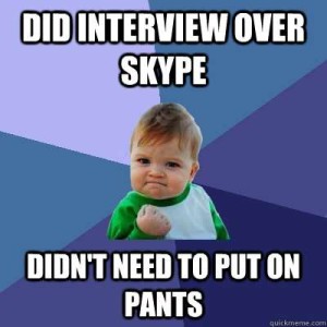 Skype interview